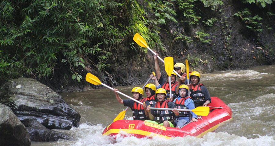 ayung river water rafting