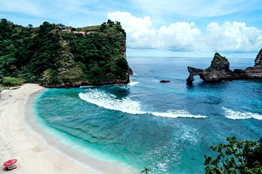 atuh beach - klungkung interesting places to visit - bali touristic