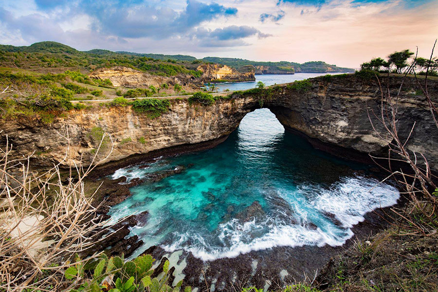 broken beach - klungkung interesting places to visit - bali touristic