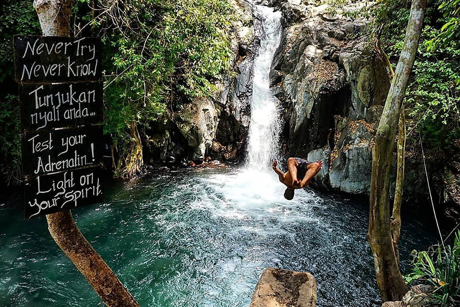 aling aling waterfall - buleleng interesting places to visit - bali touristic