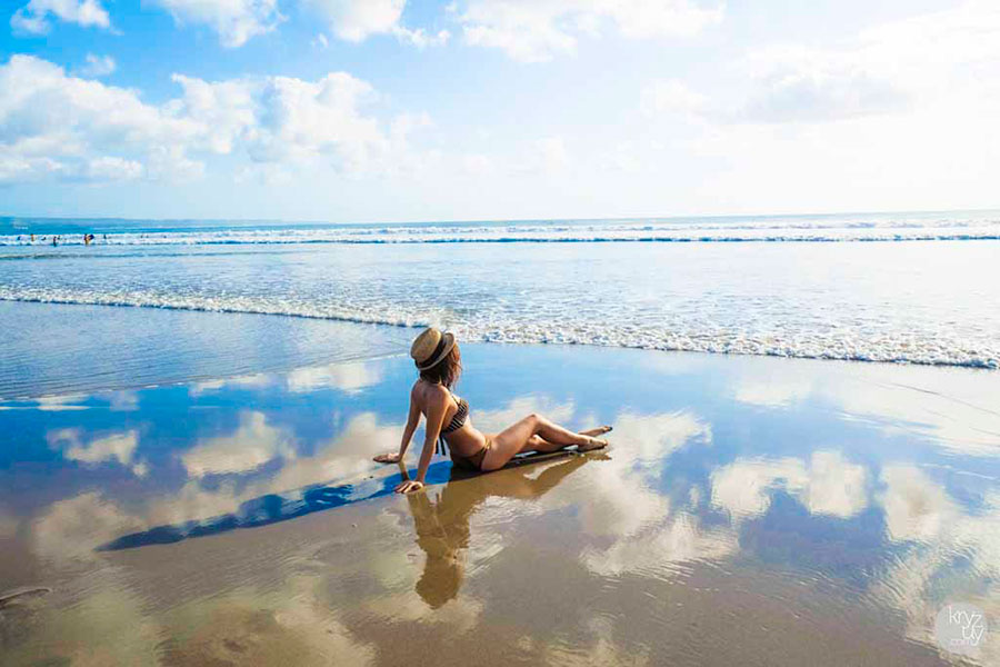 kuta beach - badung interesting places to visit - bali touristic