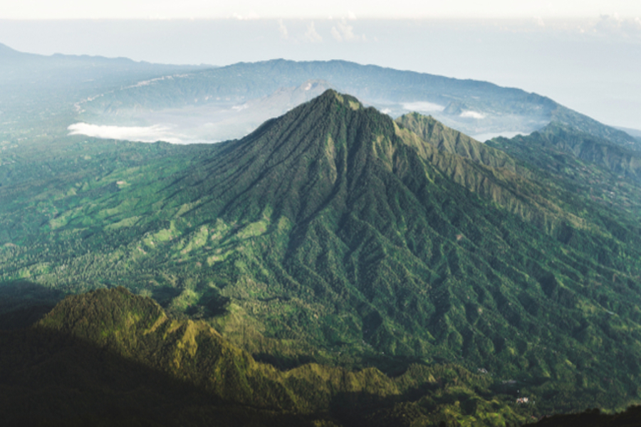 mount abang - bangli interesting places to visit - bali touristic