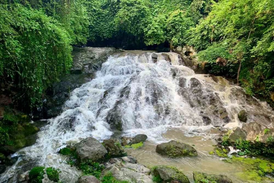 goa rang reng waterfall - gianyar interesting places to visit - bali touristic