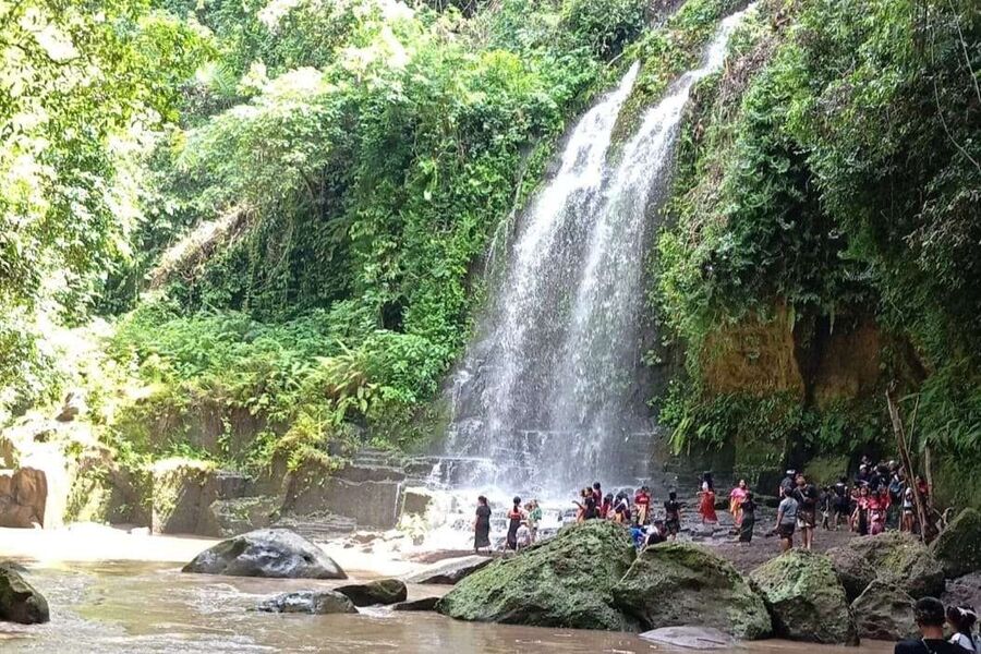 temesi waterfall - gianyar interesting places to visit - bali touristic